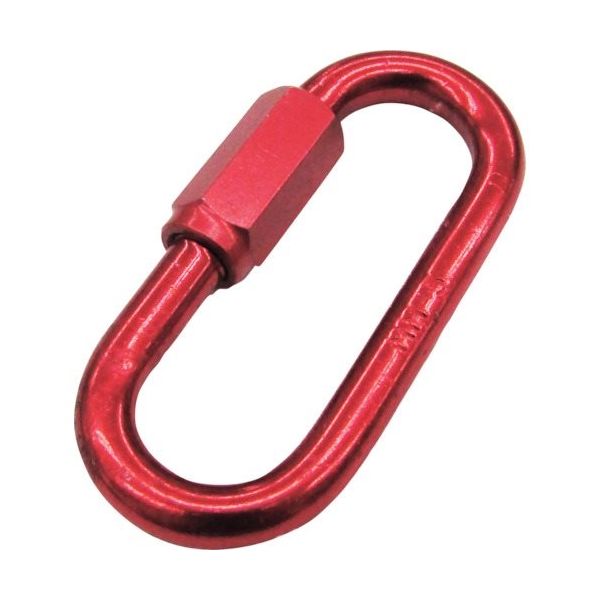 水本機械製作所 水本 アルミリングキャッチ(レッド) 線径5mm A-479 1個 336-6483（直送品）