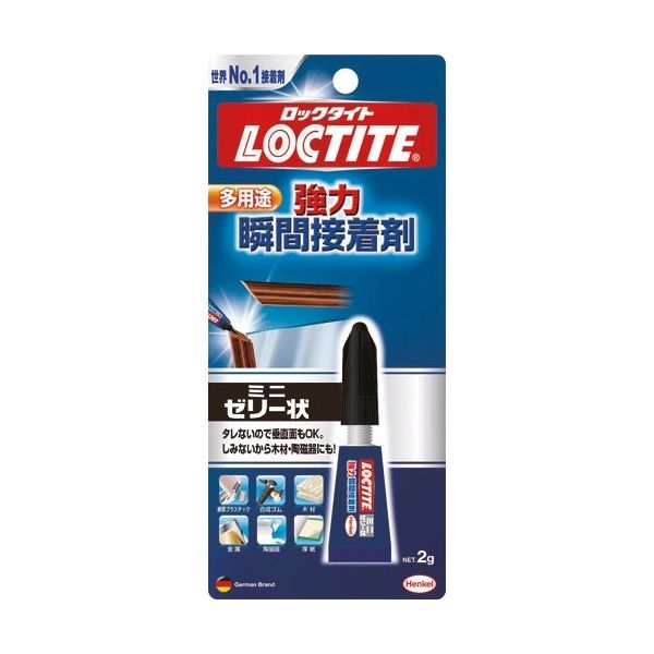ヘンケルジャパン ヘンケル LOCTITE ミニ ゼリー状 2g LMG-002 1セット(200個) 113-1103（直送品）