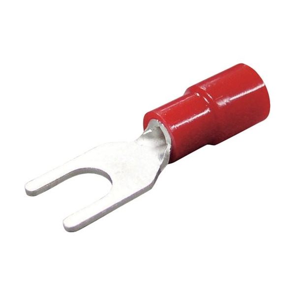 ニチフ端子工業 ニチフ 環境配慮形絶縁被覆付圧着端子 Y形(100P) TMEX 1.25Y-4S-GRN 1パック(100個)（直送品）