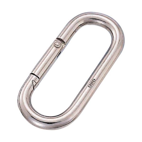 水本機械製作所 水本 ステンレス プチカラビナ(スタンダード型) SUS316 線径6mm P-6 316 1個 315-8686（直送品）