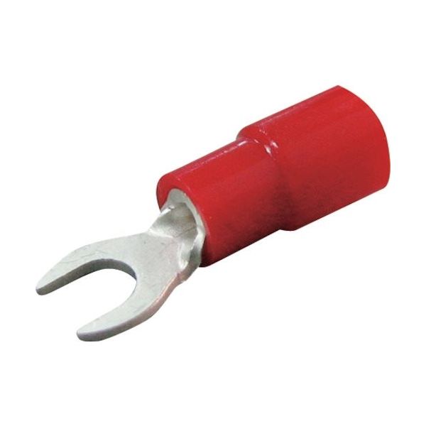 ニチフ端子工業 ニチフ 環境配慮形絶縁被覆付圧着端子 Y形(100P) TMEX 1.25Y-3S-GRN 1パック(100個)（直送品）