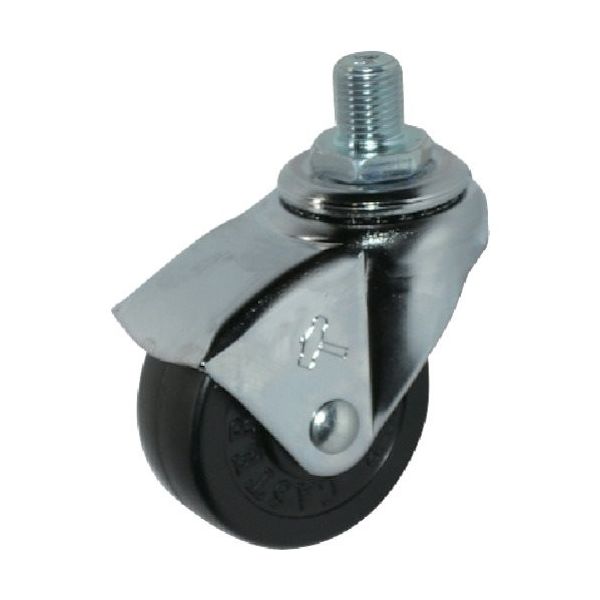 ハンマーキャスター ハンマー ねじ込み旋回式ゴム車輪50mm M12 450A-30R50 1個 814-1441（直送品）