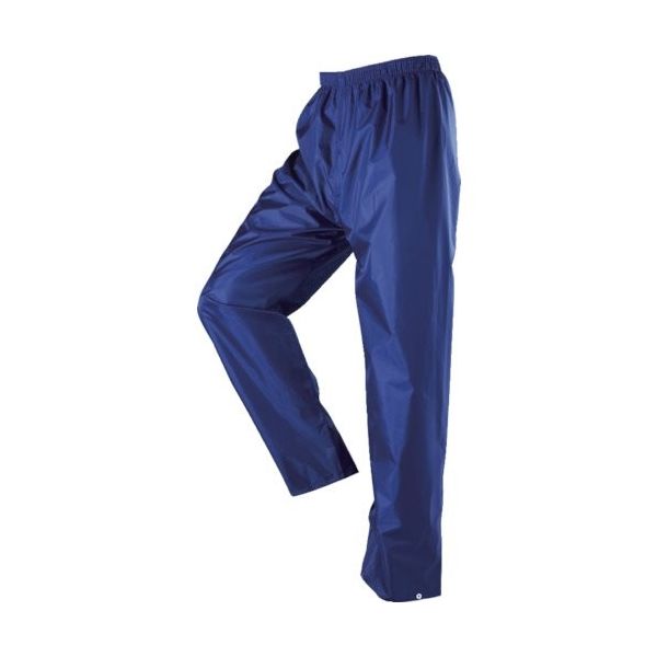 川西工業 川西 メッシュ付レインパンツ ネイビー Lサイズ 3950NB-L 1セット(5本) 854-5578（直送品）
