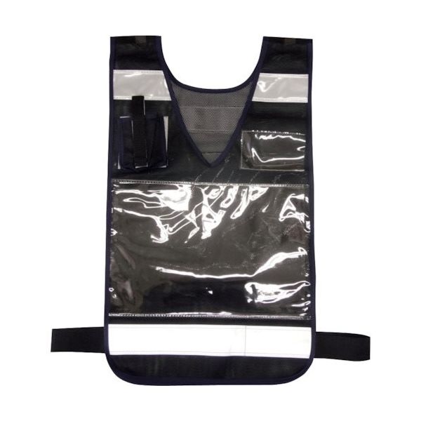 ミズケイ 差込ベスト「差込式でええよん」(ブラック) 5941007 1枚 351-7451（直送品）