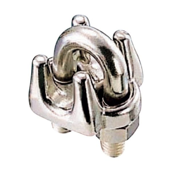 水本機械製作所 水本 ステンレス ワイヤークリップSUS316 使用ロープ径14mm WC-14 316 1個 317-9212（直送品）