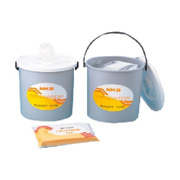 東京硝子器械 TGK ニコワイプウエットワイパーバケット Alc5% 703-55-84-22 1箱(600枚) 185-0411（直送品）