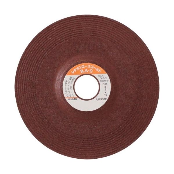 日本レヂボン レヂボン エースゴールド RAG 100x6x16 AWA36P RAG100616-AWA36P 1セット(100枚)（直送品）