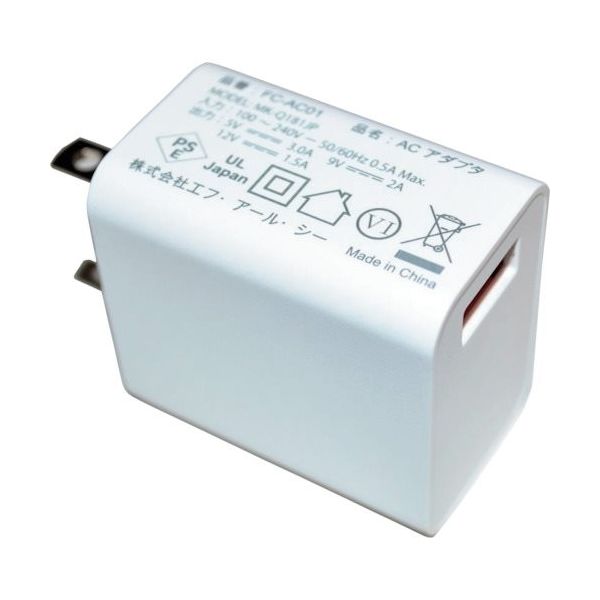 エフ・アール・シー F.R.C. ACアダプター FC-AC01 1個 408-1124（直送品）
