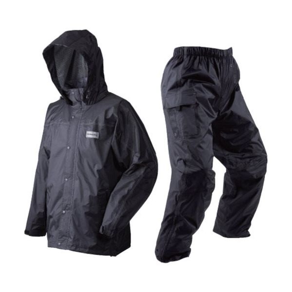 川西工業 川西 レインクルードットコム ブラック Mサイズ 3542BK-M 1着 854-5526（直送品）