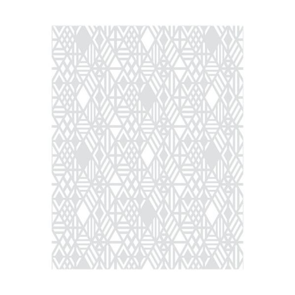 ニトムズ 窓ガラス断熱粘着シート凹凸ガラス用幾何学 E1171 1セット(20本) 146-7763（直送品）