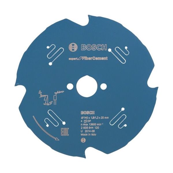 ボッシュ 丸のこ刃 エキスパート窯業系サイディング用140x4T 2608644120 1枚 355-3708（直送品）
