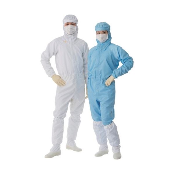 東洋リントフリー TriApex フード一体クリーンスーツ FD175C ホワイト 5L FD175C-01-5L 1着 351-8390（直送品）