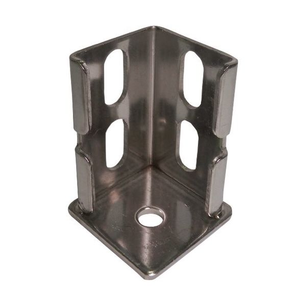 因幡電機産業 JAPPY アングル用ジョイント金具 JBL-6 SUS 1個 215-1020（直送品）