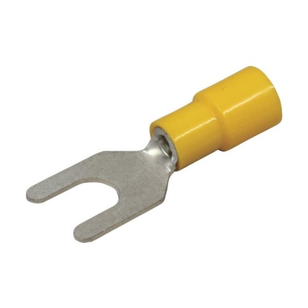 ニチフ端子工業 ニチフ 環境配慮形絶縁被覆付圧着端子 Y形(50P) TMEX 5.5Y-6-GRN 1パック(50個) 226-2889（直送品）