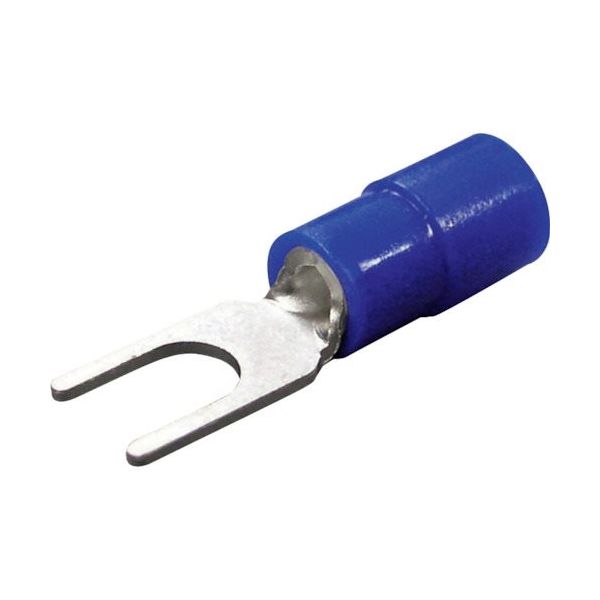 ニチフ端子工業 ニチフ 環境配慮形絶縁被覆付圧着端子 Y形(100P) TMEX 2Y-4N-GRN 1パック(100個) 226-3294（直送品）