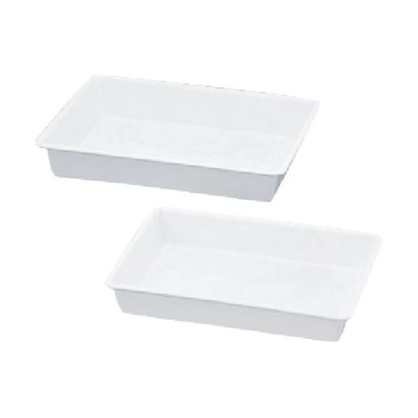 東京硝子器械 TGK SBバット 白 SBー2 PP製 908-22-41-13 1枚 185-0811（直送品）