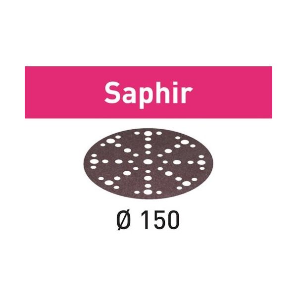 ハーフェレ FESTOOL サンドペーパー SA D150 P80 25枚入り(575197) 00522092 1箱(25枚)（直送品）