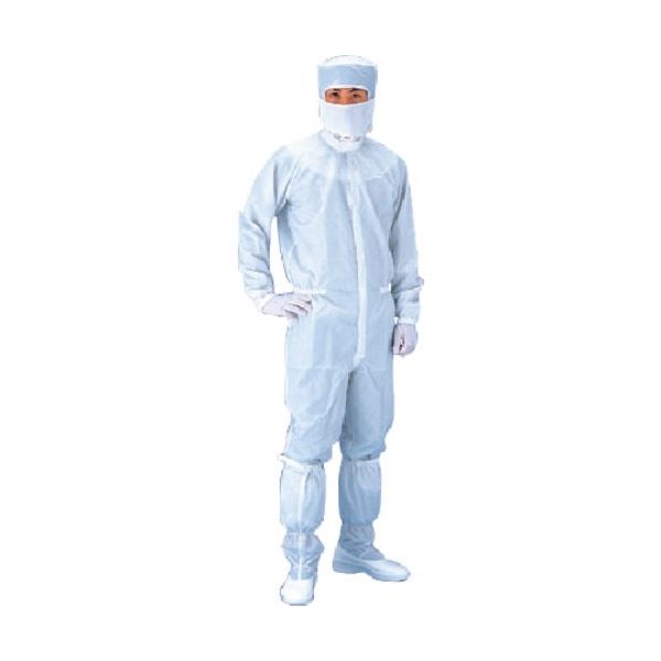 東京硝子器械 TGK クリーンスーツ PP1310ー3L 白 285-25-05-21 1着 190-8602（直送品）