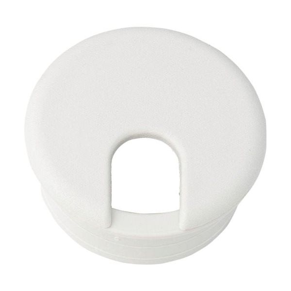 スガツネ工業 SUGATSUNE (210031831)S445W配線孔キャップ丸型 S445W 1個 133-6145（直送品）