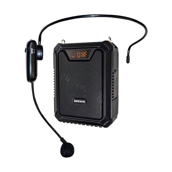 エフ・アール・シー F.R.C. ワイヤレス・ポータブル拡声器 NX-BV20WP(W) 1台 392-8980（直送品）