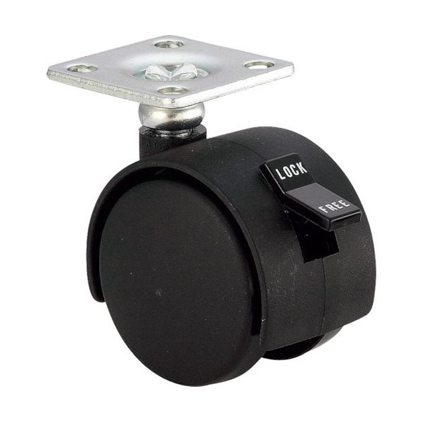 スガツネ工業 SUGATSUNE (200132028)BRー20PSキャスター BR-20PS 1個 131-8848（直送品）