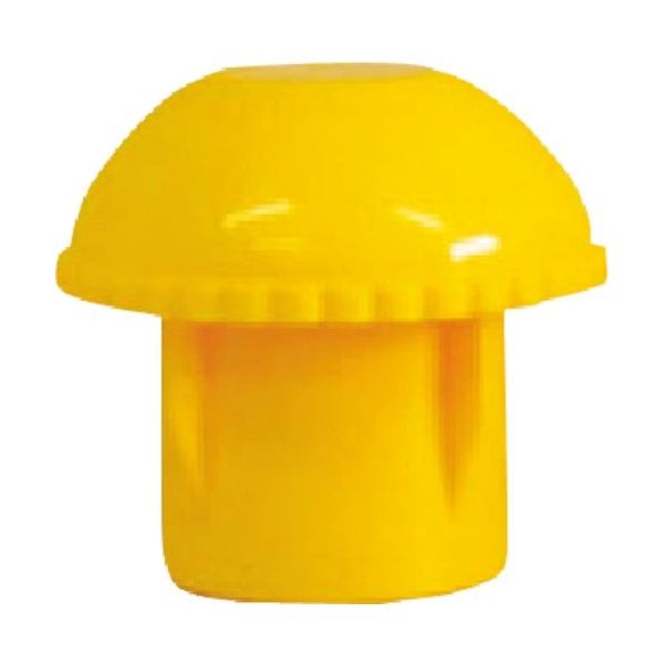 つくし工房 つくし つくキャップ ワンタッチ鉄筋キャップ Mサイズ φ48.6単管兼用 5027-M 1個 185-4225（直送品）