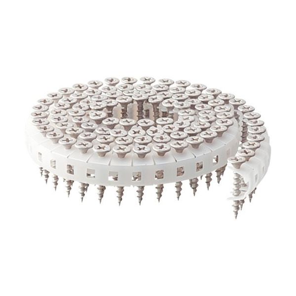 若井産業 WAKAI ロール連結ビス コーススレッド ラッパ GW25 RVGW25 1セット(40巻:20巻×2箱) 386-0087（直送品）