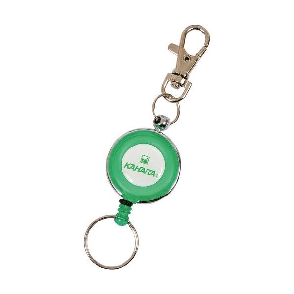 カハラジャパン KAHARA ツールホルダ ピンオンリール(リングタイプ)グリーン PRR-GN 1個 185-0989（直送品）