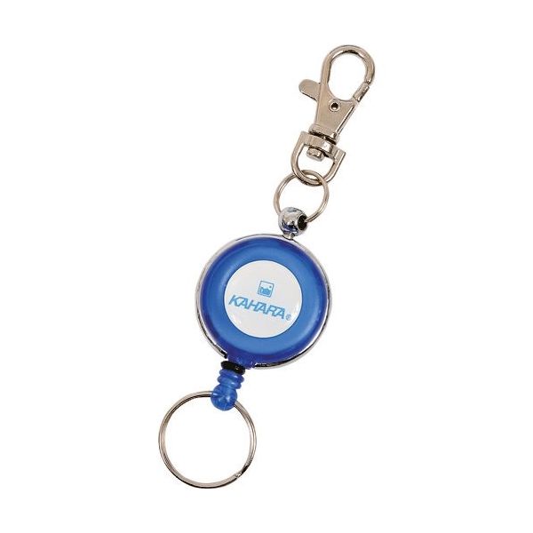 カハラジャパン KAHARA ツールホルダ ピンオンリール(リングタイプ)ブルー PRR-BL 1個 185-0991（直送品）