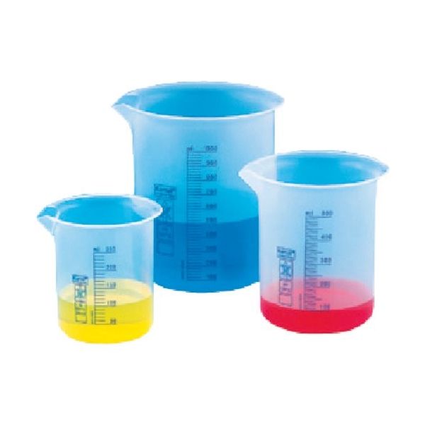 東京硝子器械 TGK PPビーカー青目盛 3L #818 198-19-01-48 1個 190-3719（直送品）