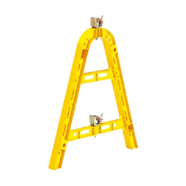 つくし工房 つくし 単管バリケード(プラスチック製) 黄色 5213-Y 1台 184-7979（直送品）