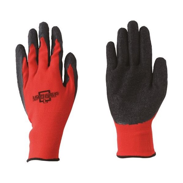 川西工業 川西 マッドグリップ レッド LLサイズ 3双入り 2636RLL 1セット(15双:3双×5束) 181-7751（直送品）