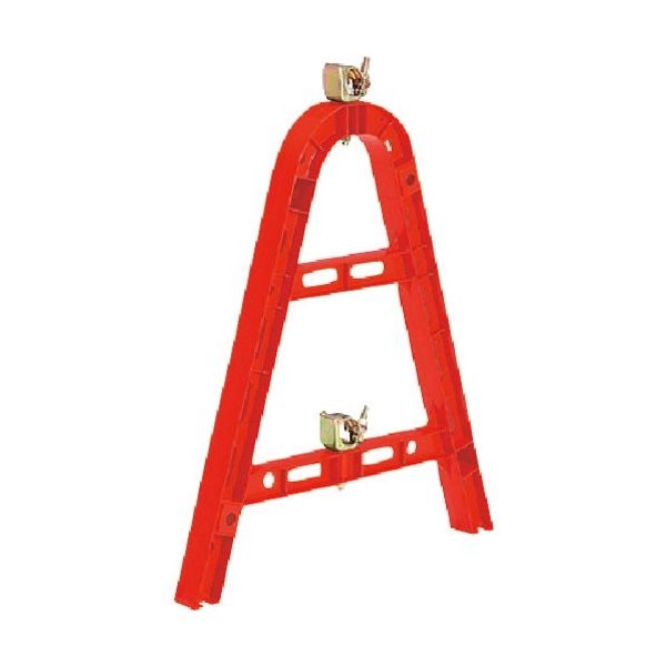 つくし工房 つくし 単管バリケード(プラスチック製) 赤 5213-R 1台 184-7952（直送品）