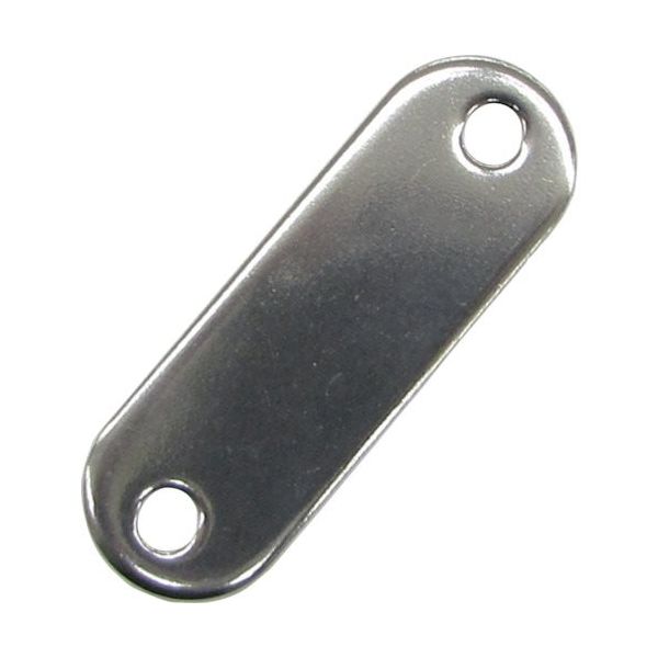 水本機械製作所 水本 ステンレス パッドアイ用裏板 20mm×60mm (1個入) B-2904 1袋(1個) 317-9189（直送品）