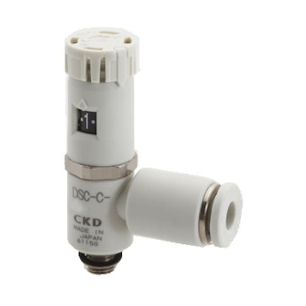 CKD ダイヤル付スピードコントローラ コンパクトタイプ DSC-C-M5-3 1個 249-5434（直送品）