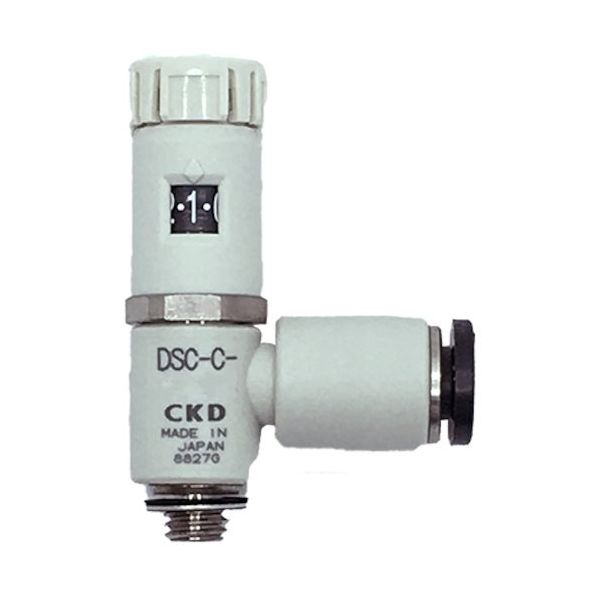 CKD ダイヤル付スピードコントローラ コンパクトタイプ DSC-C-M5-3-I 1個 249-5472（直送品）