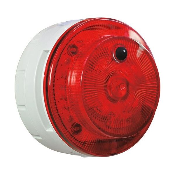 日惠製作所 NIKKEI LED回転警報機 ニコUFOmyubo 電池式 人感センサー 赤 道路工事 VK10M-B04JR-DK 1台（直送品）