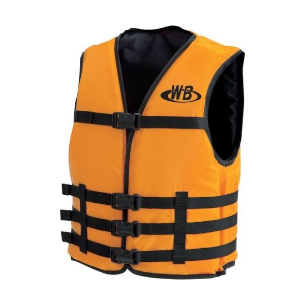 オーシャンライフ 小型船舶用ライフジャケット オレンジ TYPE F O-1-OR 1着 377-6512（直送品）