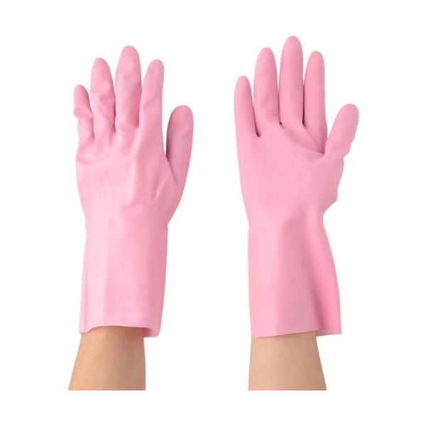 川西工業 川西 天然ゴム手袋 中厚手 1P Mサイズ 2005-M 1セット(10双) 854-8663（直送品）