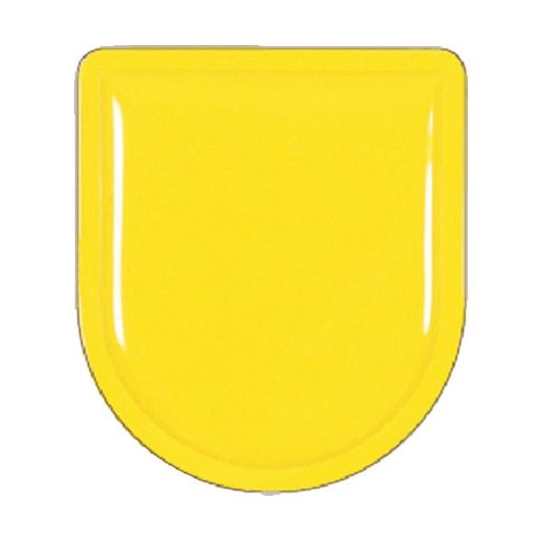 つくし工房 つくし ワッペン ー黄色無地ー 888-Y 1枚 184-9550（直送品）