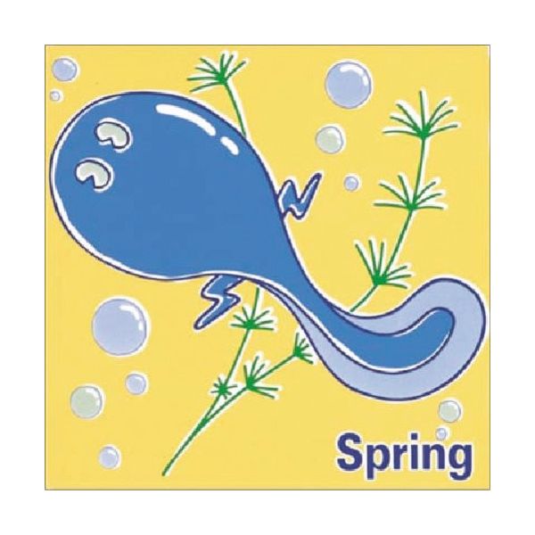 つくし工房 つくし たのし~る[ゆかいな季節]〈春〉Spring KS-72 1枚 184-9634（直送品）