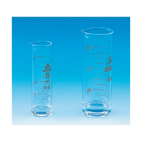 東京硝子器械 TGK 液量計 円筒型 10mL アロー 939-11-27-02 1個 184-4544（直送品）