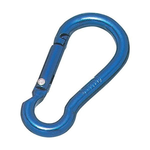水本機械製作所 水本 アルミスナップフック(ブルー) 線径8mm A-680 1個 317-9197（直送品）