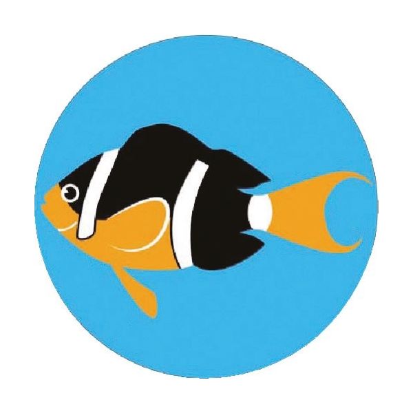 つくし工房 つくし たのし~る[さかな] くまのみ KS-13 1枚 184-9617（直送品）