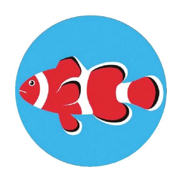 つくし工房 つくし たのし~る[さかな]かくれくまのみ KS-12 1枚 184-9614（直送品）