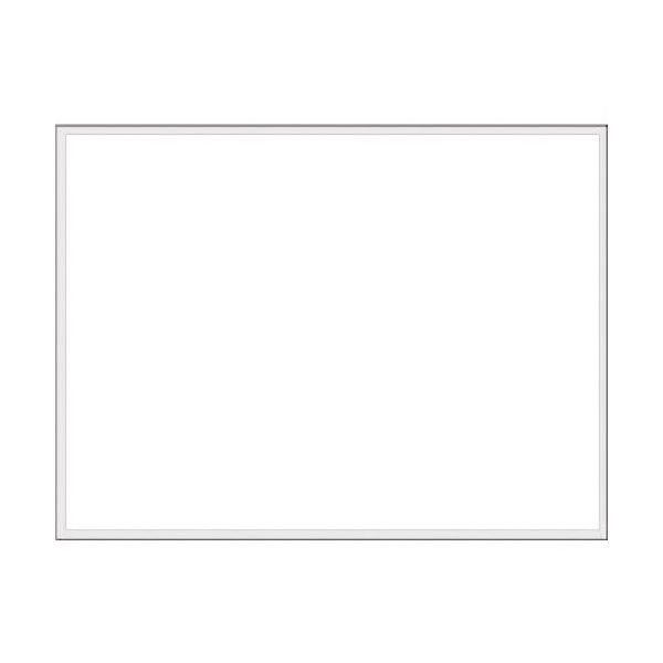 つくし工房 つくし ホーローホワイトボード 無地 横型 粉受け付 B-260 1台 184-9574（直送品）