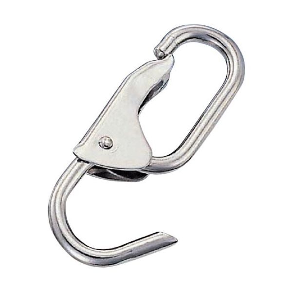 水本機械製作所 水本 スナップフックWD型 線径5mm長さ80mm A-104 1個 316-5025（直送品）