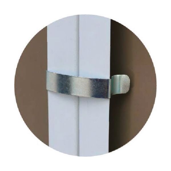 つくし工房 つくし スチール製フラット掲示板専用連結金具 9004 1個 184-9475（直送品）