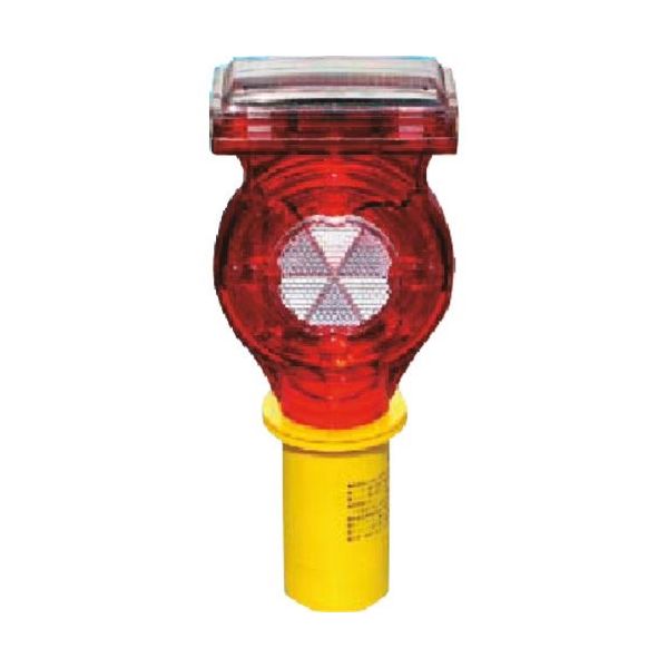 つくし工房 つくし 【キタムラ産業製品】セーフティフラッシュ ソーラー式発光マーカー 6213 1個 184-9560（直送品）