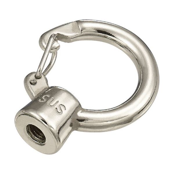 水本機械製作所 水本 フックアイナット(ミリネジ) 捻径Mー6 A-1420 1個 317-7566（直送品）